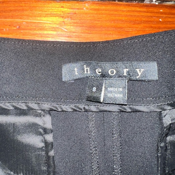 Theory suit pants with ankle zipper - Picture 3 of 4